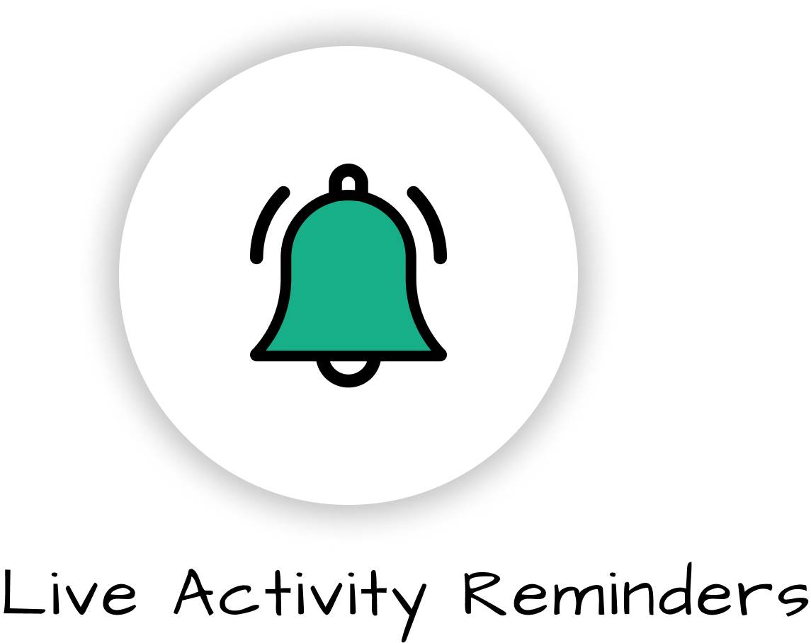 Live activity reminders