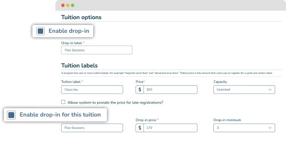 Seamless Drop-In Options for Flexibility